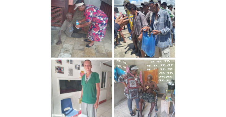 Help dak- en thuislozen in Suriname