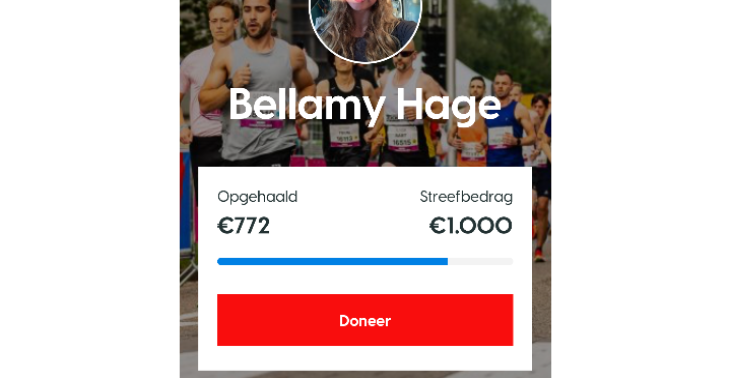 Halve marathon voor KWF