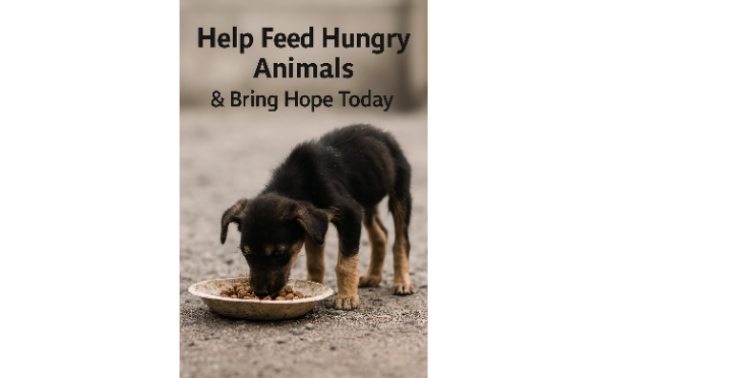 "Gemeinsam gegen den Hunger – Futter für Tiere in Not!"