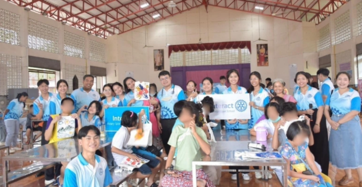 Blinden en doven school in kham kha thailand