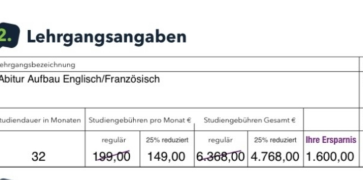 Hilfe zum Abitur