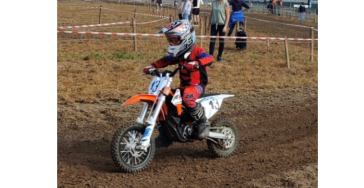 Kinderdroom om te Motorcrossen