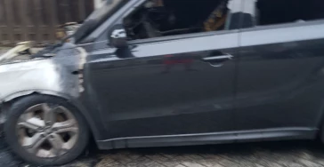 Auto afgebrand