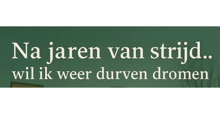 Een Nieuwe Kans op Leven – Help Mij Mijn Dromen Waarmaken