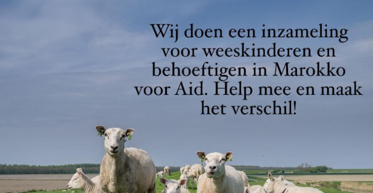 Aid voor weeskinderen en behoeftigen in Marokko