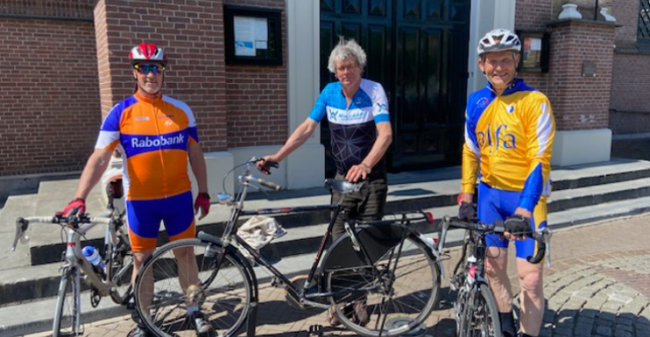 Rotary Gorinchem fietst langs de Rijn voor waterfilters in Ethiopië