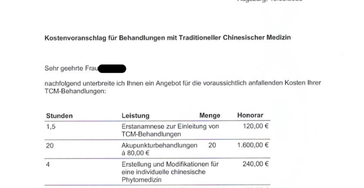 Hilfe für Natascha nach Chemoschaden mit Polyneuropathie
