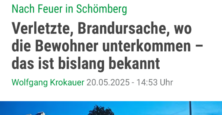 Familie verliert nach Hausbrand ihr Hab und Gut