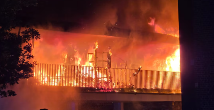 Help een gezin na verwoestende brand en verlies van moeder