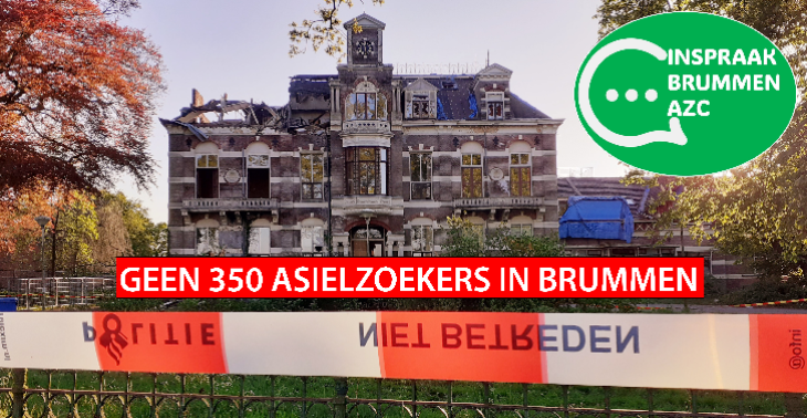 Steun met een financiële bijdrage de actie van Inspraak Brummen AZC