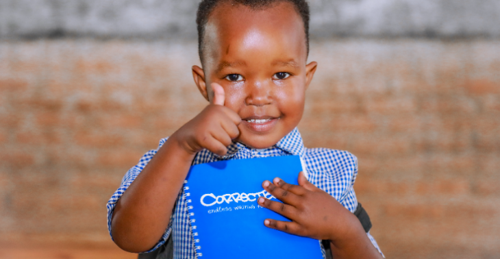 Correctbooks voor kinderen in Tanzania