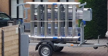 Diefstal stelling met aanhangwagen bedrijf in bijberoep