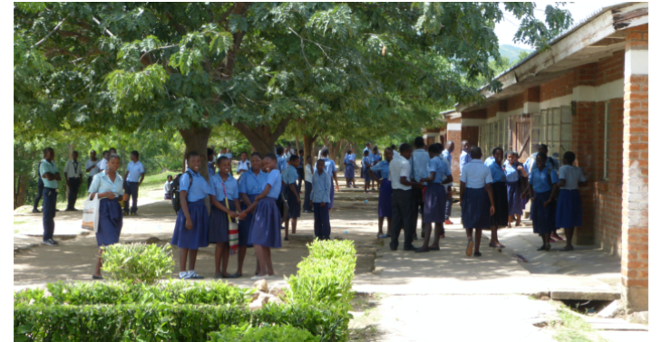 Chingale secondary school in Malawi