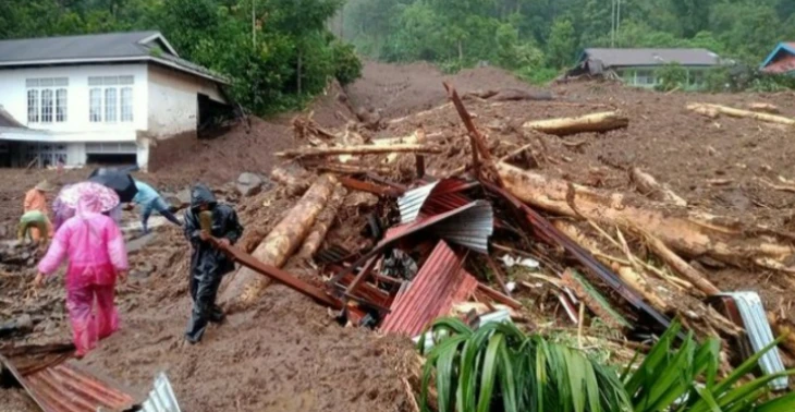 Noodhulp Sumatra regio Padang