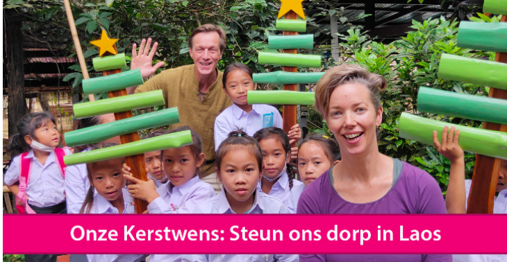 Onze Kerstwens: basis voedselhulp voor ons dorp in Laos