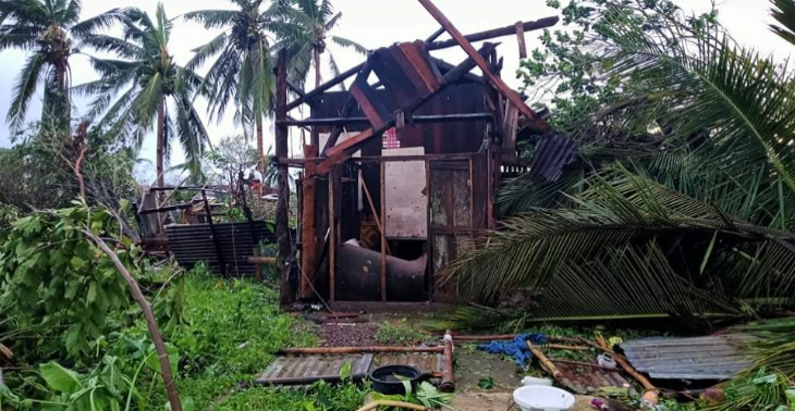 Victims of super typhoon in Philippines 