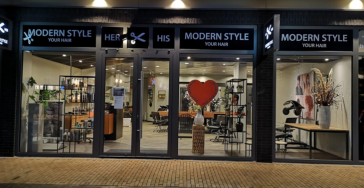 Steun Kapsalon Modern Style