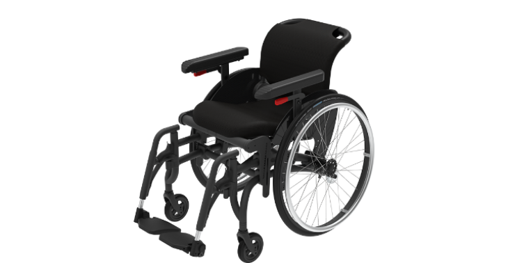 Aangepaste rolstoel