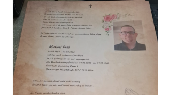 Begräbnis meines Bruders