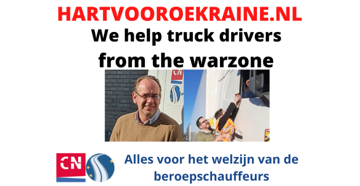 Help de gestrande Oekraïense chauffeur in Nederland.