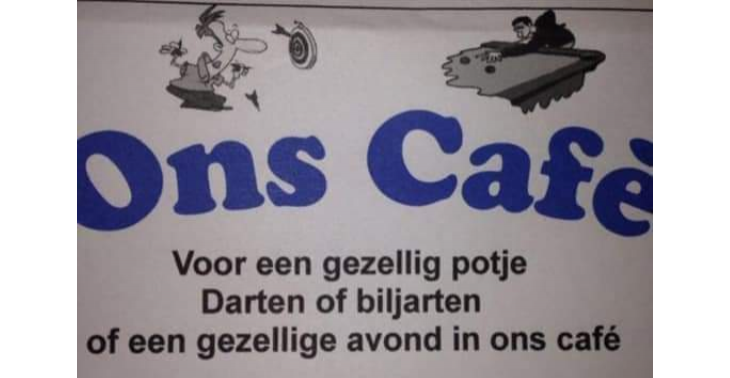 Steun ons café coevorden 