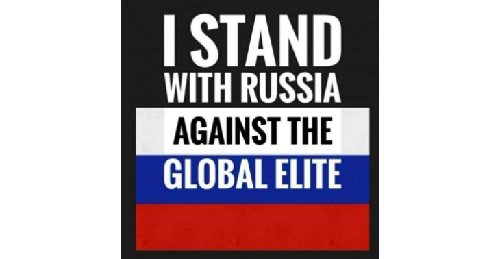 Steun rusland tegen de westerse wreedheden 