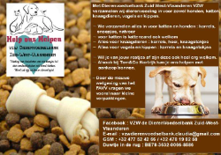 Vzw dierenvoedselbank zuid-West-Vlaanderen