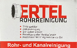 Ertel Rohrreinigung