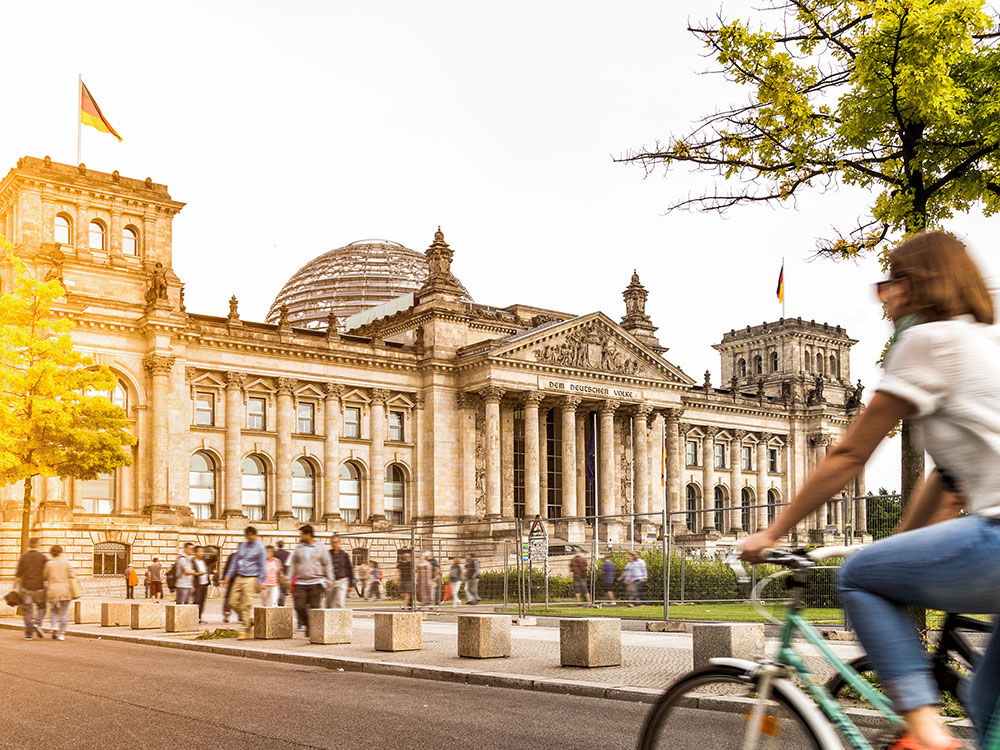 Fahrradfahren in Berlin