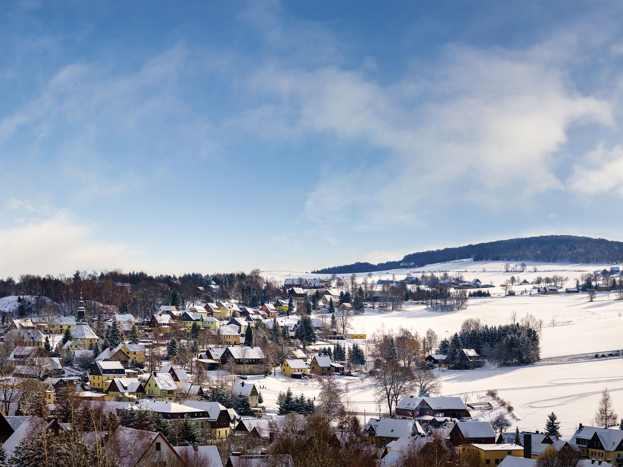 Wintermärchen im Erzgebirge-3