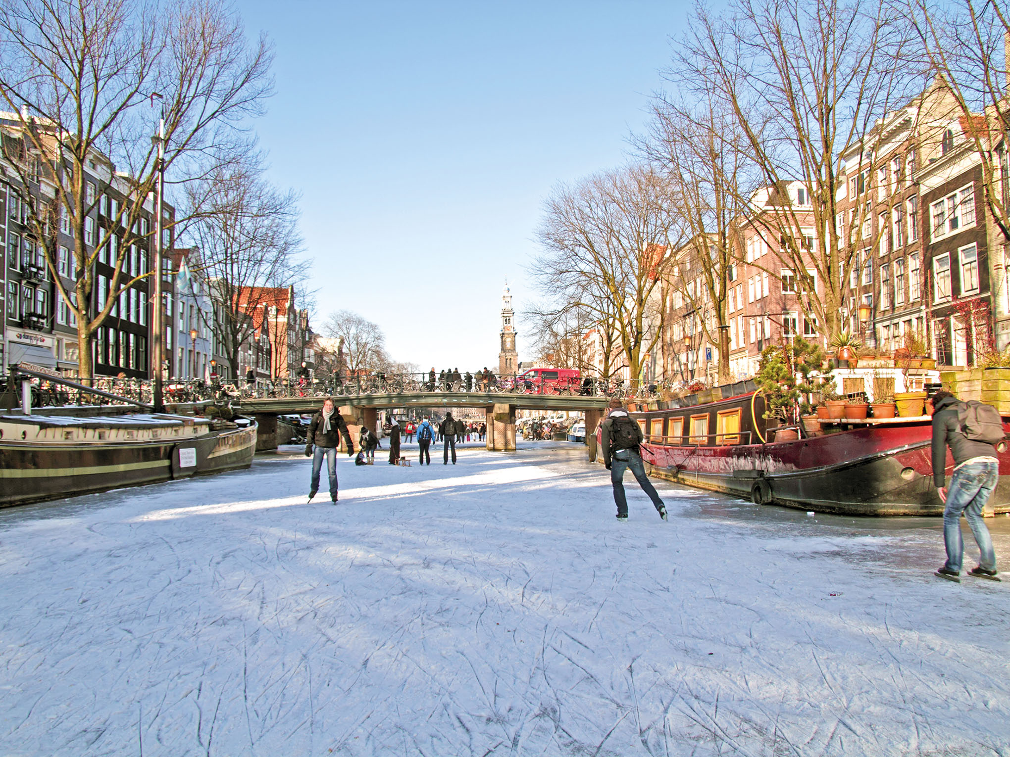 Amsterdam im Winter-1