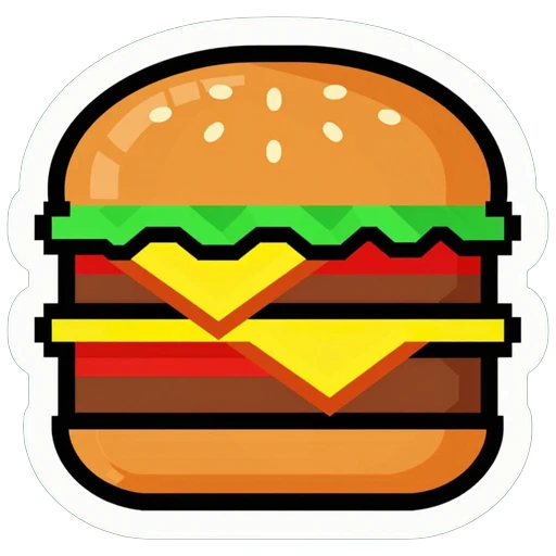 Pixel Burger