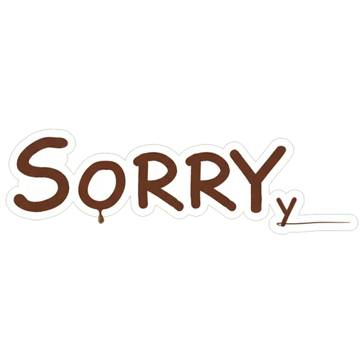 Sorry