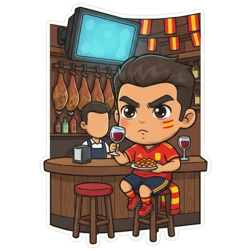 في البار