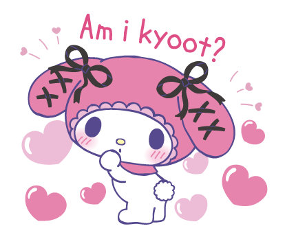 My Melody: 2 Much Love – LINE stickers