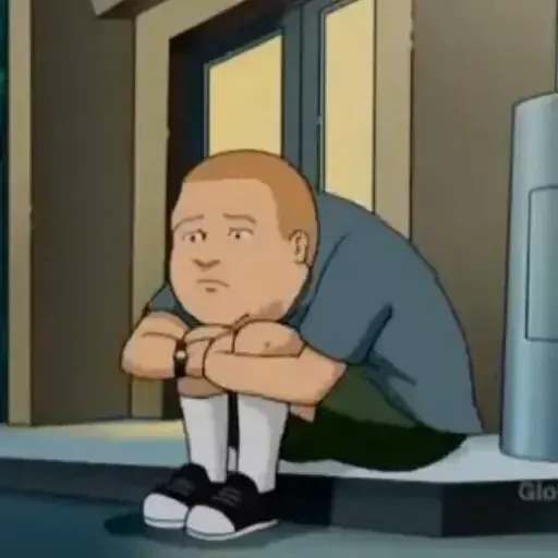 Bobby hill shop whatsapp sticker