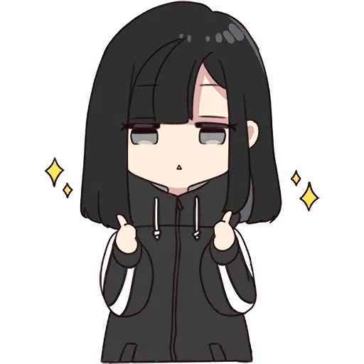 Menhera chan~ - Download Stickers from Sigstick