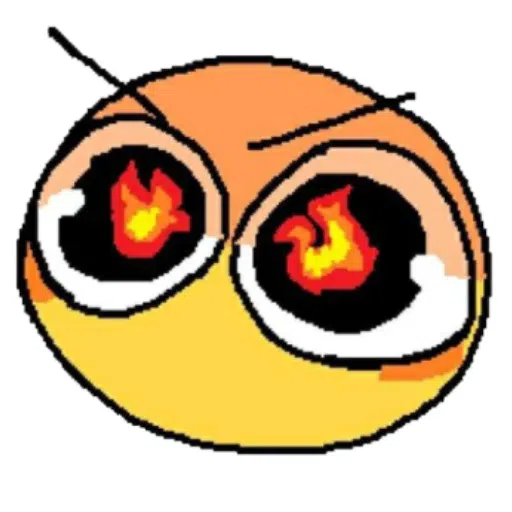 wholesome cursed emoji sticker pack | Magnet