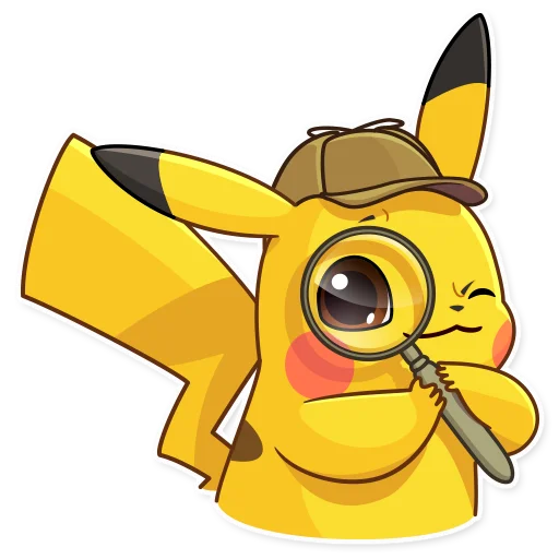 Dasdasd Detective Pikachu Sticker - Dasdasd Detective Pikachu