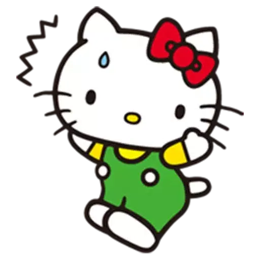 Hello Kitty Cute Cat @kal_pc - Download Stickers from Sigstick