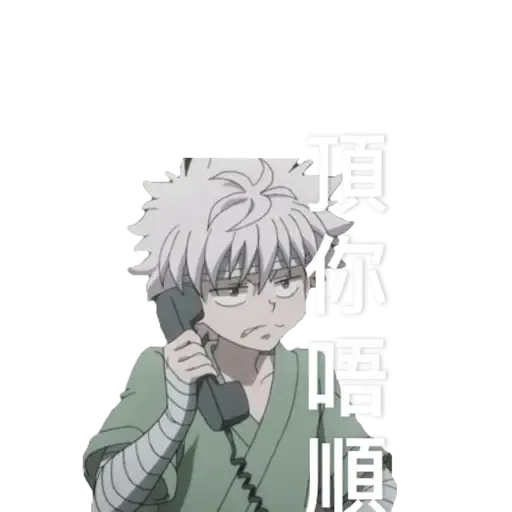 Download Hunter × Hunter Part - Hunter X Hunter Stickers Telegram PNG Image  with No Background 