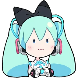 Hatsune-miku - Download Stickers from Sigstick