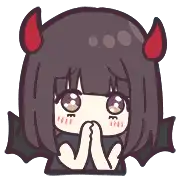 kurumi-chan. Emoji 3 (Menhera-chan) @kal_pc - Download Stickers from  Sigstick