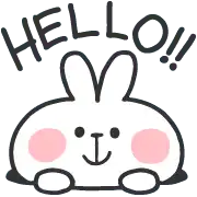 Spoiled Rabbit Doodles Emoji @kal_pc - Download Stickers from Sigstick