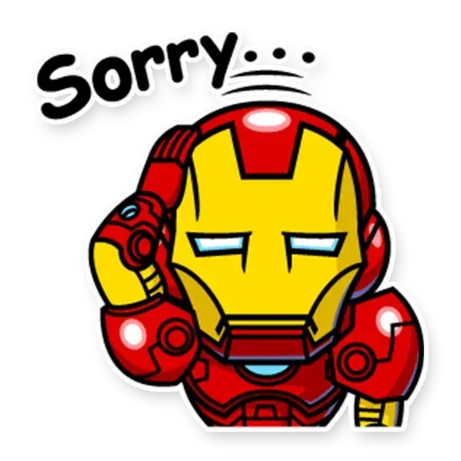 Roblox Iron Man Stickers for WhatsApp