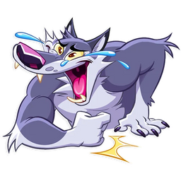 The night of the werewolf - Wolf - Sticker