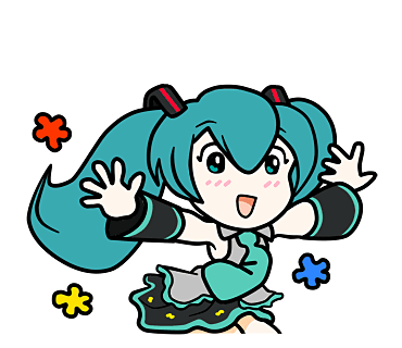 Hatsune-miku - Download Stickers from Sigstick