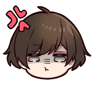 kurumi-chan. Emoji 3 (Menhera-chan) @kal_pc - Download Stickers from  Sigstick