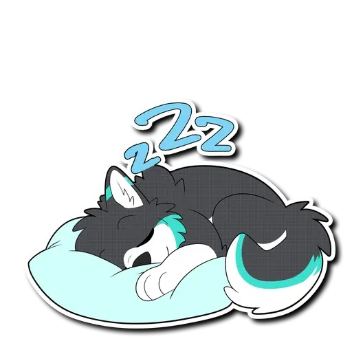 Zazu - Sticker - Sad kitty by Husky_Cookie -- Fur Affinity [dot] net