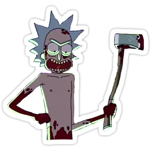 Rick & Morty - Download Stickers from Sigstick
